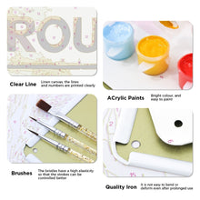 Charger l&#39;image dans la galerie, Peinture par Numéros Affiche Métallique - Route 66