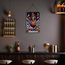 Charger l&#39;image dans la galerie, Peinture par Numéros Affiche Métallique - Le Farceur Rayures noires et blanches