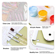 Charger l&#39;image dans la galerie, Peinture par Numéros Affiche Métallique - Le Farceur Halo et Nuages