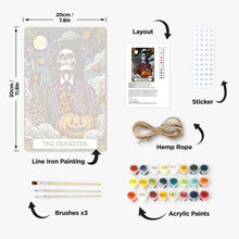 Charger l&#39;image dans la galerie, Peinture par Numéros Affiche Métallique - Le Farceur Selfie