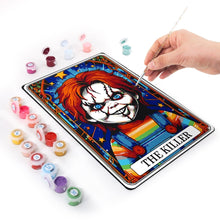 Charger l&#39;image dans la galerie, Peinture par Numéros Affiche Métallique - Le Tueur Poupée rouge