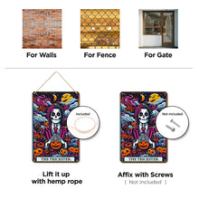 Charger l&#39;image dans la galerie, Peinture par Numéros Affiche Métallique - Le Farceur Jardin nocturne