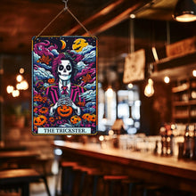 Charger l&#39;image dans la galerie, Peinture par Numéros Affiche Métallique - Le Farceur Jardin nocturne