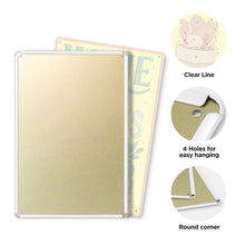 Charger l&#39;image dans la galerie, Peinture par Numéros Affiche Métallique - La Maison, c&#39;est là où sont mes Plantes