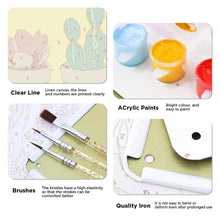 Charger l&#39;image dans la galerie, Peinture par Numéros Affiche Métallique - La Maison, c&#39;est là où sont mes Plantes