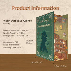 Book Nook - Agence de détectives au violon