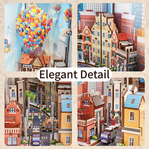 Book Nook - Voyage avec le vent