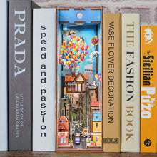 Charger l&#39;image dans la galerie, Book Nook - Voyage avec le vent