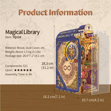 Charger l&#39;image dans la galerie, Book Nook - Bibliothèque Magique