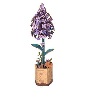 Puzzle 3D Lilas