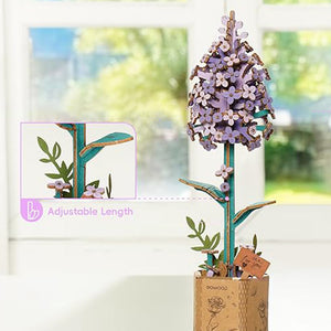 Puzzle 3D Lilas