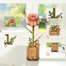 Charger l&#39;image dans la galerie, Puzzle 3D Rose rose