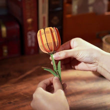 Charger l&#39;image dans la galerie, Puzzle 3D Tulipe Orange