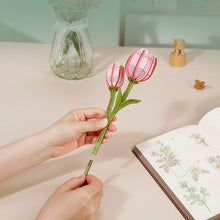 Charger l&#39;image dans la galerie, Puzzle 3D Tulipe Rose