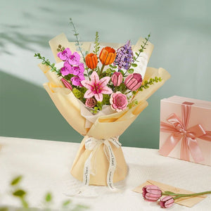 Puzzle 3D Tulipe Rose