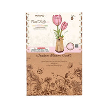 Charger l&#39;image dans la galerie, Puzzle 3D Tulipe Rose