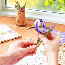 Charger l'image dans la galerie, Puzzle 3D - Iris violet