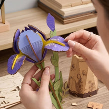Charger l'image dans la galerie, Puzzle 3D - Iris violet