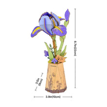 Charger l'image dans la galerie, Puzzle 3D - Iris violet