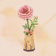 Charger l'image dans la galerie, Puzzle 3D - Dahlia rose