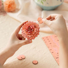 Charger l'image dans la galerie, Puzzle 3D - Dahlia rose