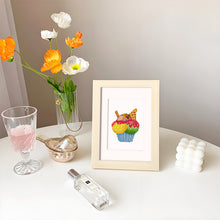 Charger l&#39;image dans la galerie, Mini Diamond Painting 15x20cm (2 pièces) - Cocktail et Cupcake