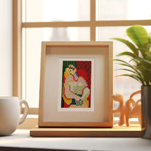 Charger l&#39;image dans la galerie, Mini Diamond Painting 15x20cm (2 pièces) - Cube Rubik et Peinture Classique