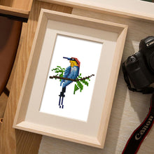 Charger l&#39;image dans la galerie, Mini Diamond Painting 15x20cm (2 pièces) - Design Papillon et Oiseau
