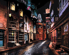 Charger l'image dans la galerie, Peinture par numéros Figured'Art Harry Potter - Chemin de Traverse