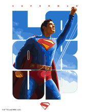 Charger l'image dans la galerie, Peinture par numéros Figured'Art Superman Regarde vers le Haut Affiche