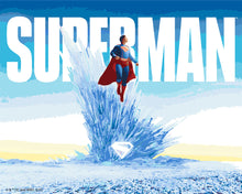 Charger l'image dans la galerie, Peinture par numéros Figured'Art Superman à la Forteresse