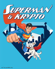 Charger l'image dans la galerie, Peinture par numéros Figured'Art Superman et Krypto avec Horizon