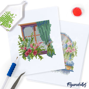 Mini Série Diamond Painting - Fenêtres