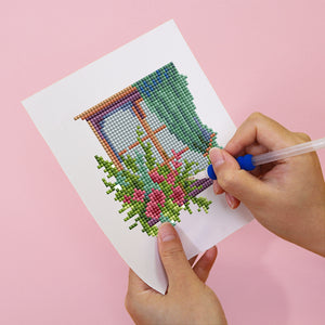 Mini Série Diamond Painting - Fenêtres