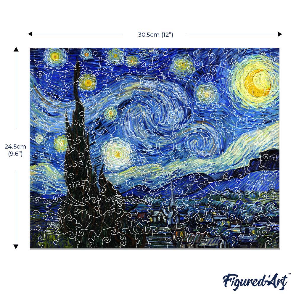 Kit de peinture par numéros « La Nuit étoilée » de Vincent Van Gogh | Diamond Art Canada Kit de peinture par numéros « La Nuit étoilée » de Vincent Van Gogh | Diamond Art Canada
