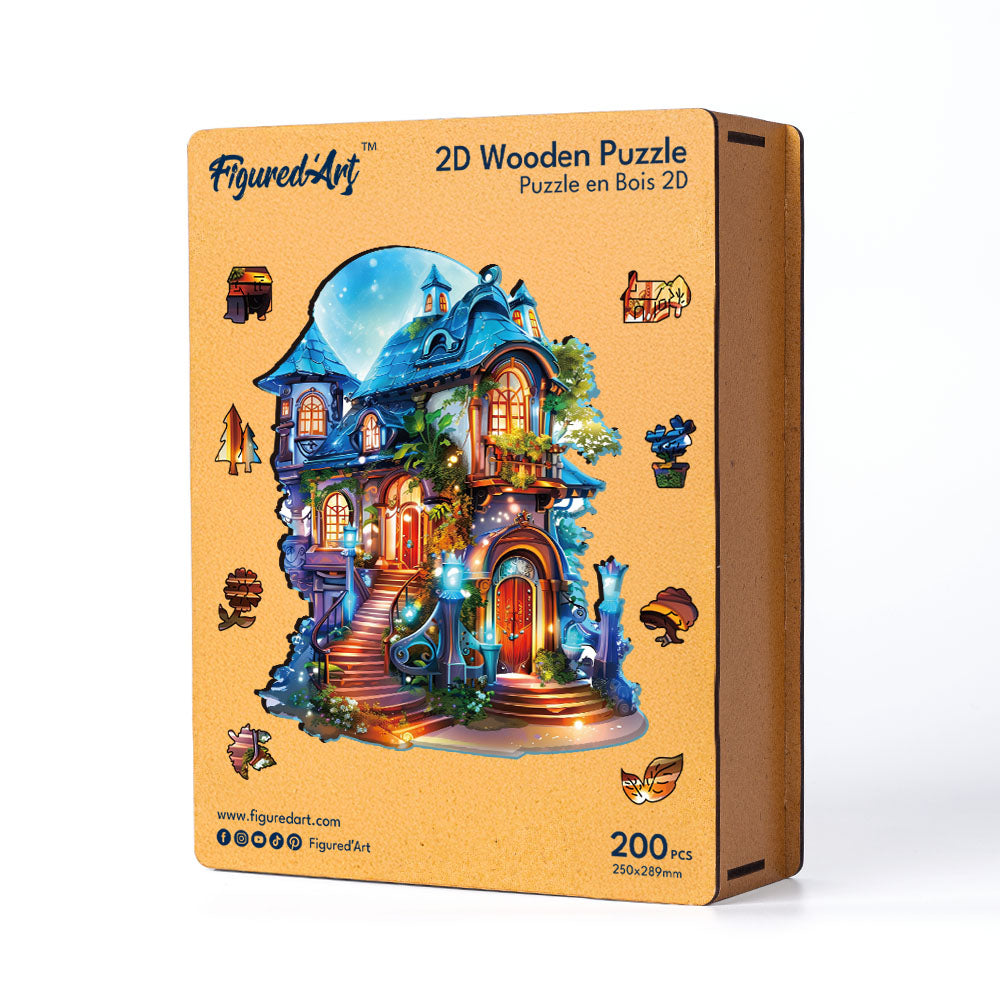 Puzzle en Bois Adulte - Colibri et Fleurs Epanouies Puzzle en Bois Adulte - Colibri et Fleurs Epanouies