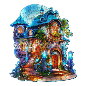 Puzzle en Bois Adulte - Cottage Enchanté