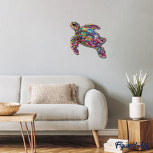 Charger l&#39;image dans la galerie, Puzzle en Bois Adulte - Tortue de mer