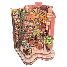 Charger l'image dans la galerie, Maison miniature - La Bibliothèque de la Ruelle Sinueuse