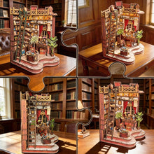 Charger l'image dans la galerie, Maison miniature - La Bibliothèque de la Ruelle Sinueuse