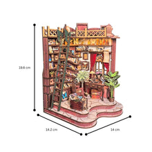 Charger l'image dans la galerie, Maison miniature - La Bibliothèque de la Ruelle Sinueuse