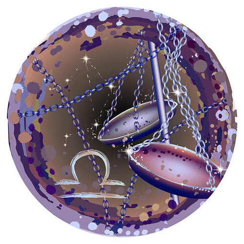 Puzzle 2D en Bois - Balance Libra