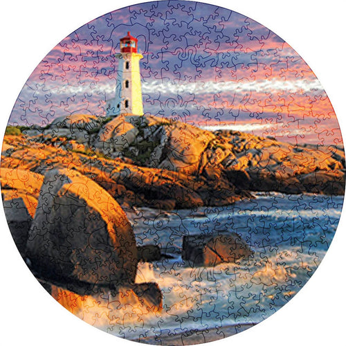 Puzzle 2D en Bois - Phare