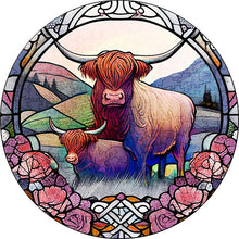 Charger l&#39;image dans la galerie, Puzzle 2D en Bois - Des yaks dans un champ