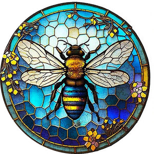 Puzzle 2D en Bois - Abeille au repos