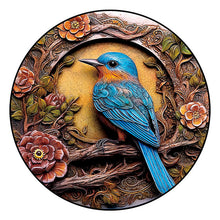 Charger l&#39;image dans la galerie, Puzzle 2D en Bois - Oiseau bleu