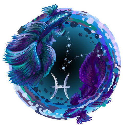 Puzzle 2D en Bois - Poissons Combattants