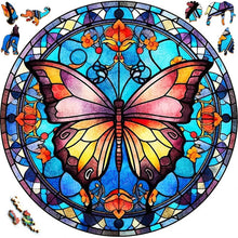 Charger l&#39;image dans la galerie, Puzzle 2D en Bois - Papillon Chaud