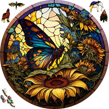 Charger l&#39;image dans la galerie, Puzzle 2D en Bois - Champ de tournesols