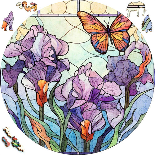 Puzzle 2D en Bois - Nature du Matin